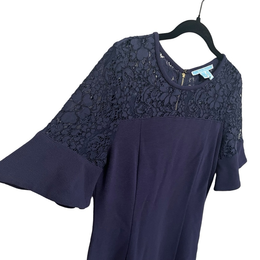 Draper James Solid Flutter Short Sleeve Lace Dress - image 6